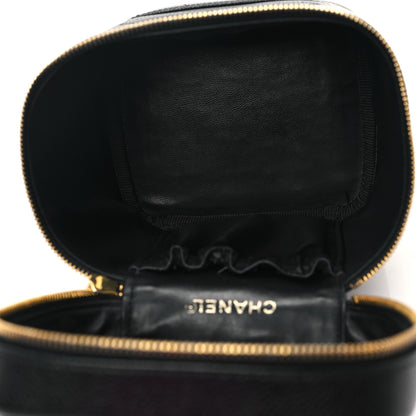 Chanel Caviar Vanity Cosmetic Case Black 5 of 11