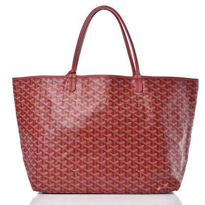 Goyard Goyardine Saint Louis GM Red 3 of 12