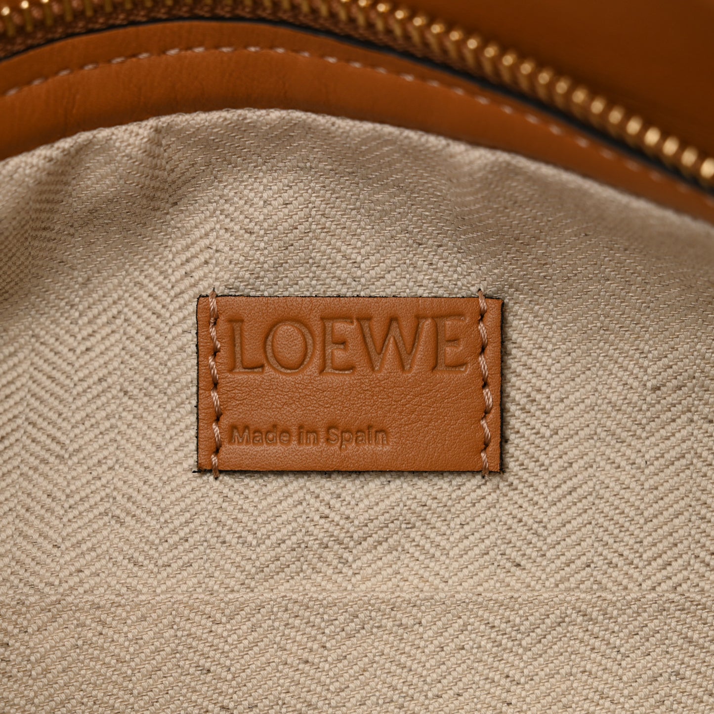 Calfskin Puzzle Hobo Warm Desert