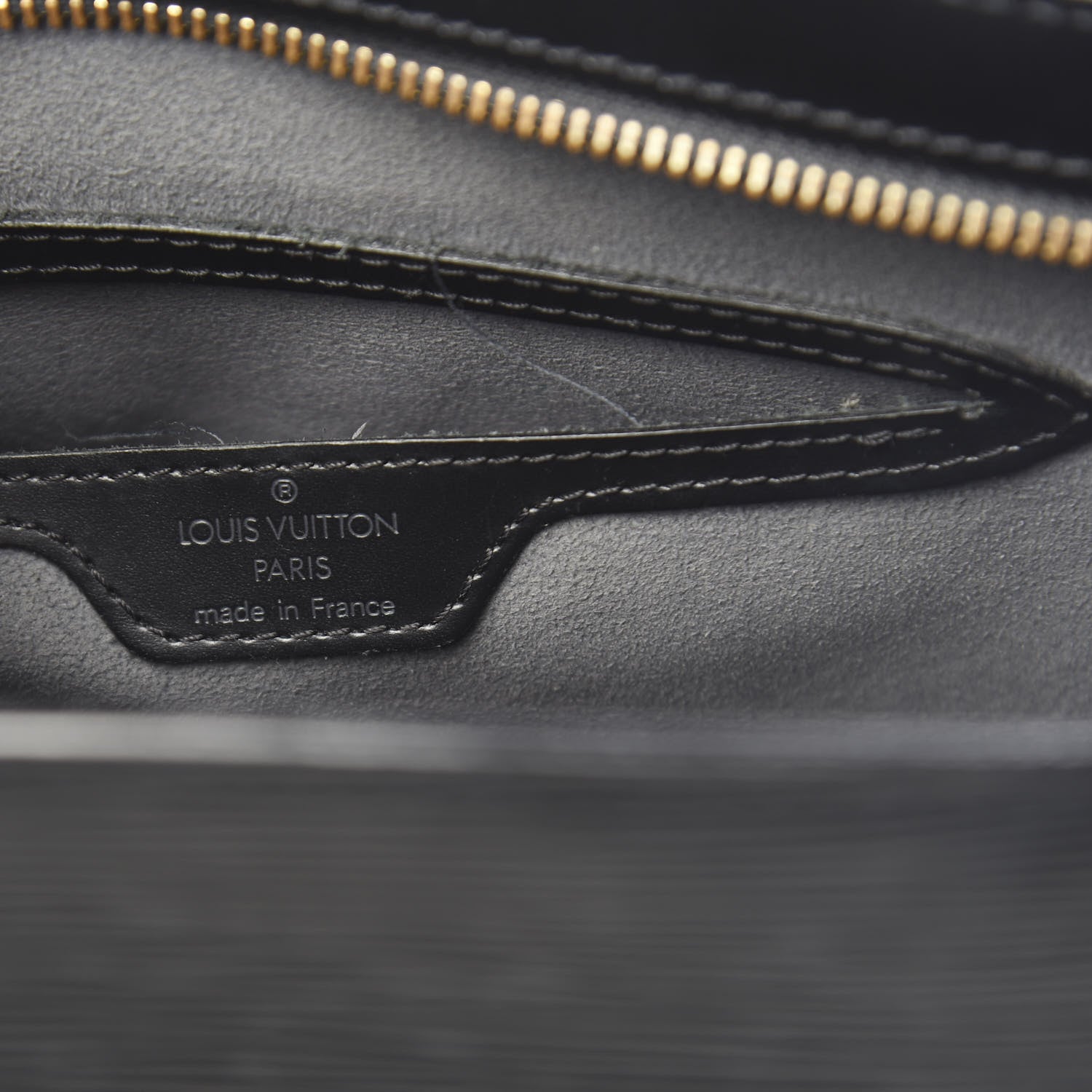 Louis Vuitton Epi Saint Jacques PM Black 6 of 10