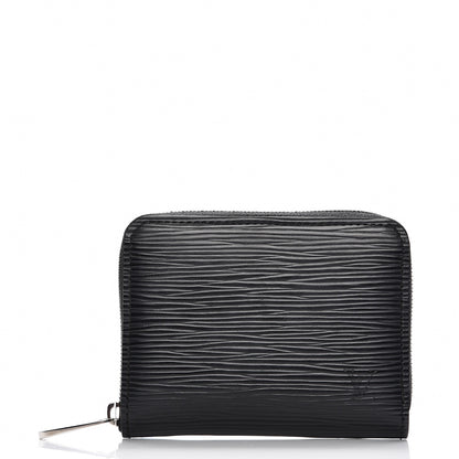 Louis Vuitton Epi Zippy Coin Purse Black 1 of 7