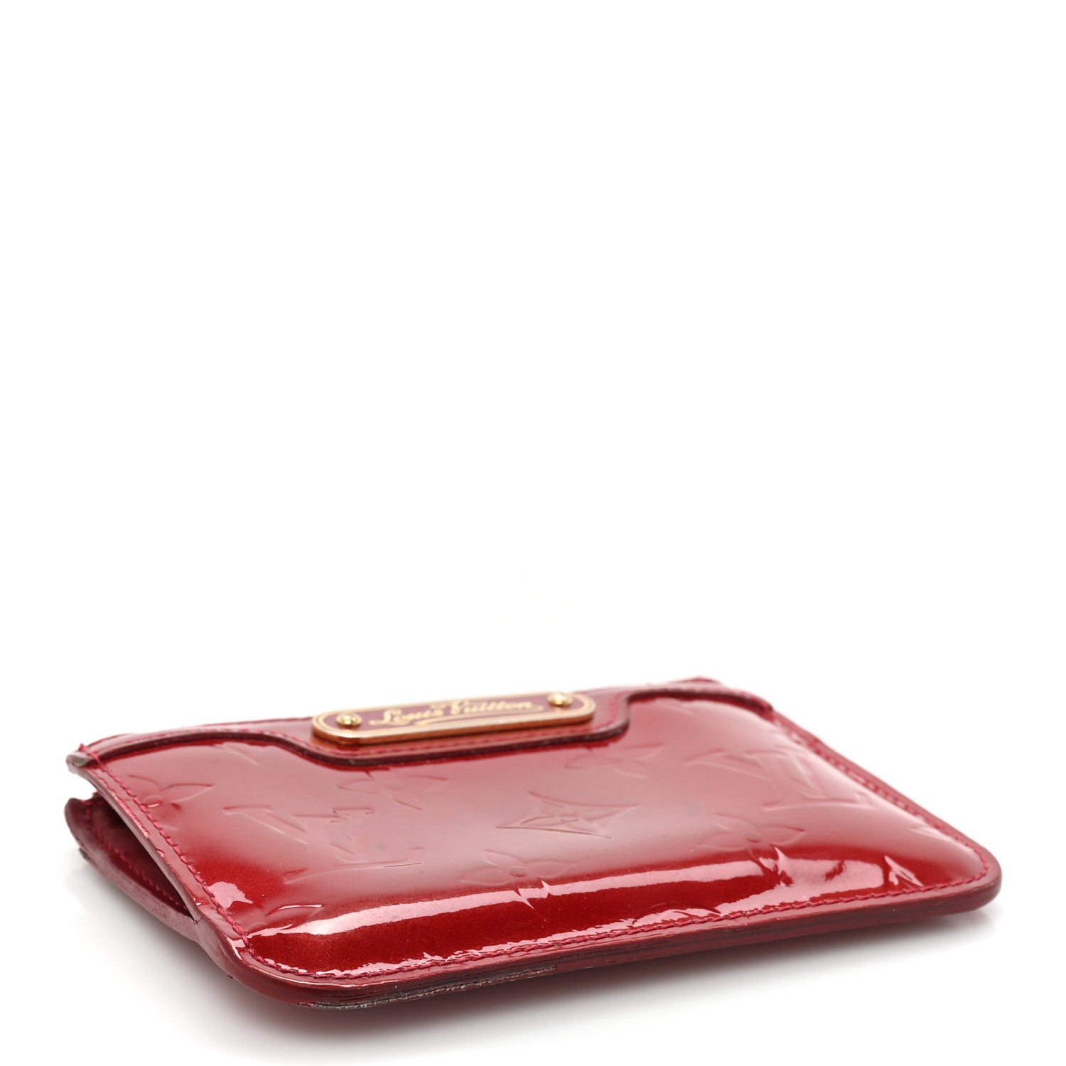 Louis Vuitton Vernis Key Pouch Cherry 4 of 17