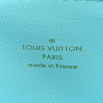 Louis Vuitton Lambskin Embossed Monogram Tricolor By The Pool Coussin PM White Blue 8 of 12