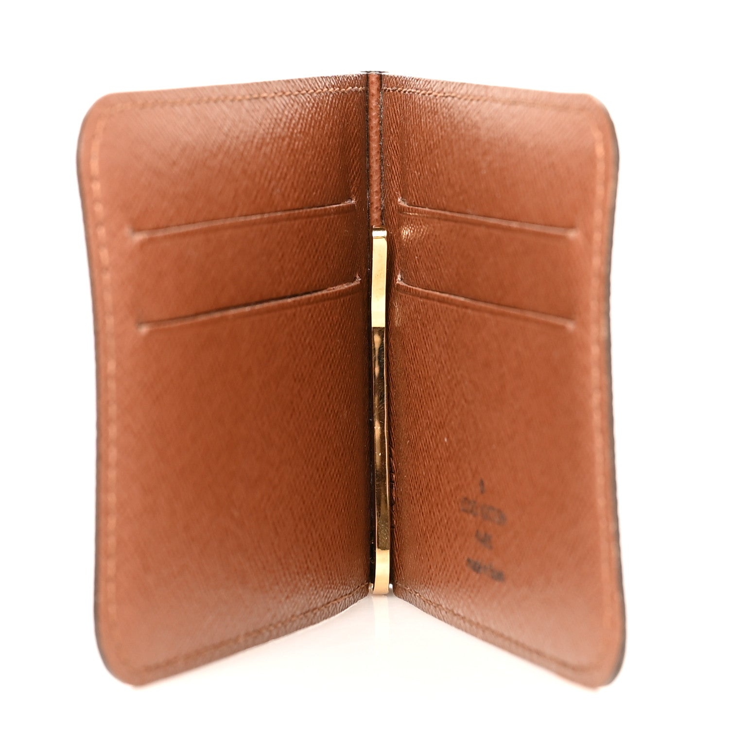 Louis Vuitton Monogram Money Clip Wallet Billfold 5 of 7