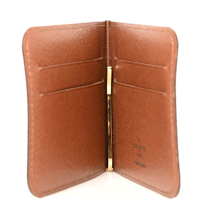 Louis Vuitton Monogram Money Clip Wallet Billfold 5 of 7