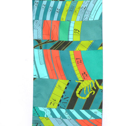 Hermes Silk Astrologie Nouvelle Maxi Twilly 4 of 6