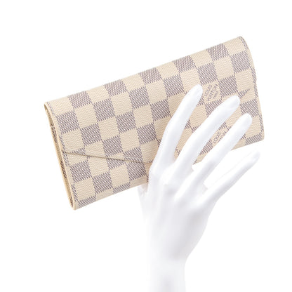 Louis Vuitton Damier Azur Josephine Wallet 2 of 8
