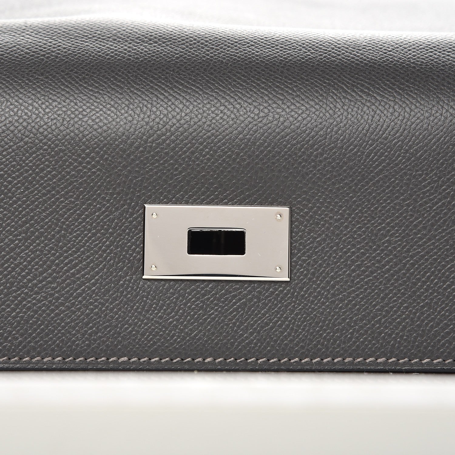 Hermes Epsom Kelly Sellier 40 Graphite 22 of 37