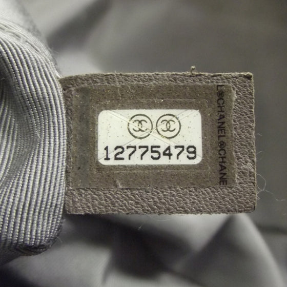 Chanel Caviar Quilted XL Tote Blue 8 of 12