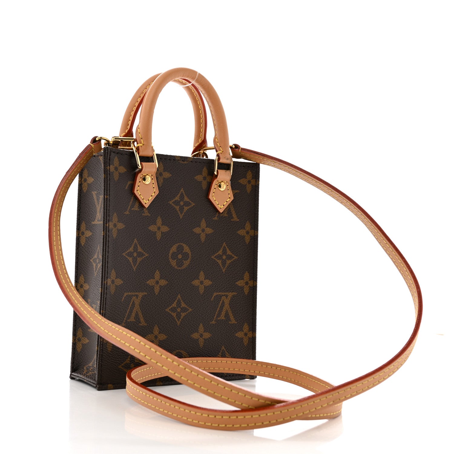 Louis Vuitton Monogram Petit Sac Plat 3 of 11