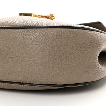 Chloe Grained Lambskin Drew Shoulder Bag Motty Grey 9 of 18