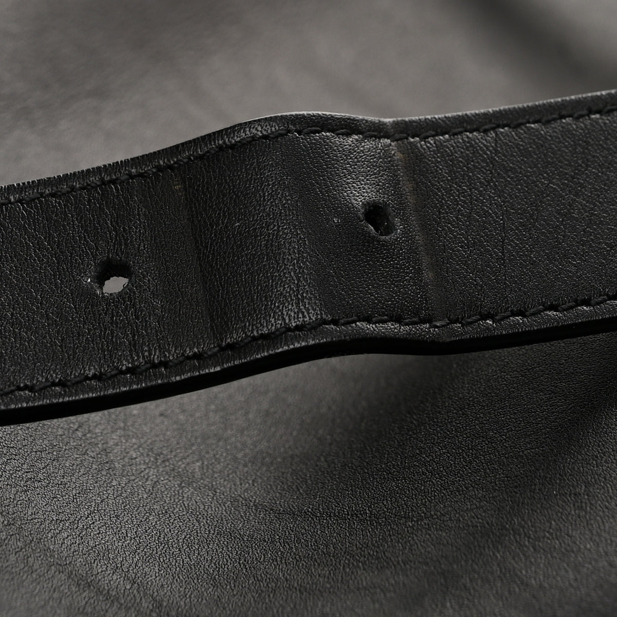 Saint Laurent Calfskin Medium Paris VII Flat Hobo Black 12 of 14