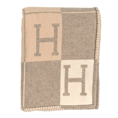 Hermes Wool Cashmere Avalon III Blanket Coco Camomille 1 of 5