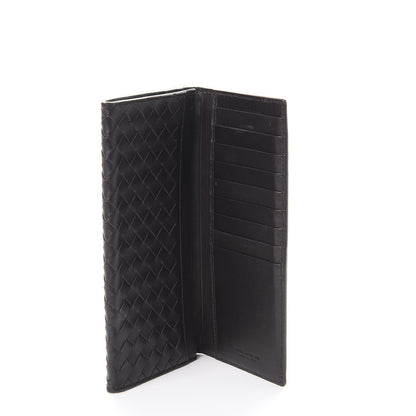 Bottega Veneta Nappa Intrecciato Continental Flap Wallet Ebano 5 of 9