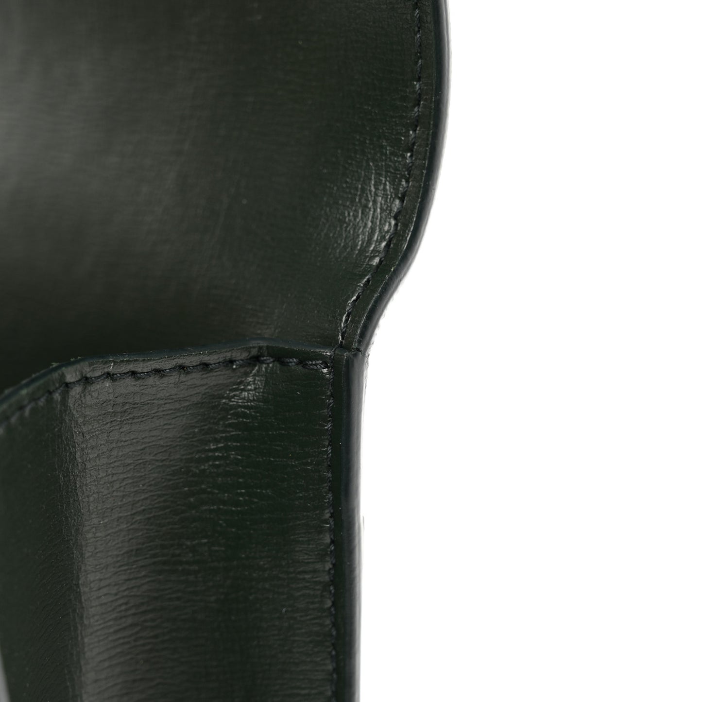 Calfskin Medium Monogram Sunset Dark Green