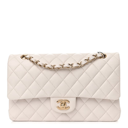 Chanel Caviar Quilted Medium Double Flap White 1 of 11