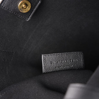 Saint Laurent Calfskin Large Shopping Tote Black 9 of 9