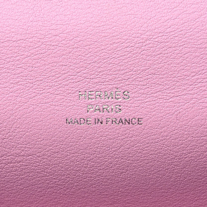 Hermes Swift Kelly Pochette Clutch Mauve Sylvestre 6 of 12
