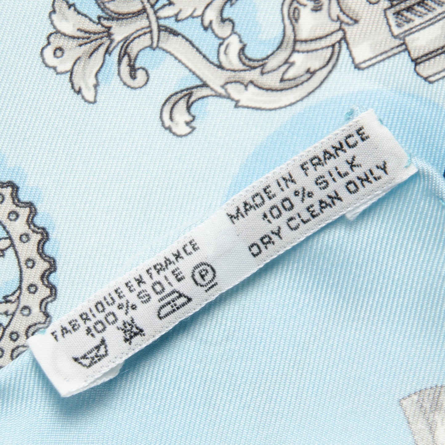 Silk Ferronnerie Pocket Square Scarf