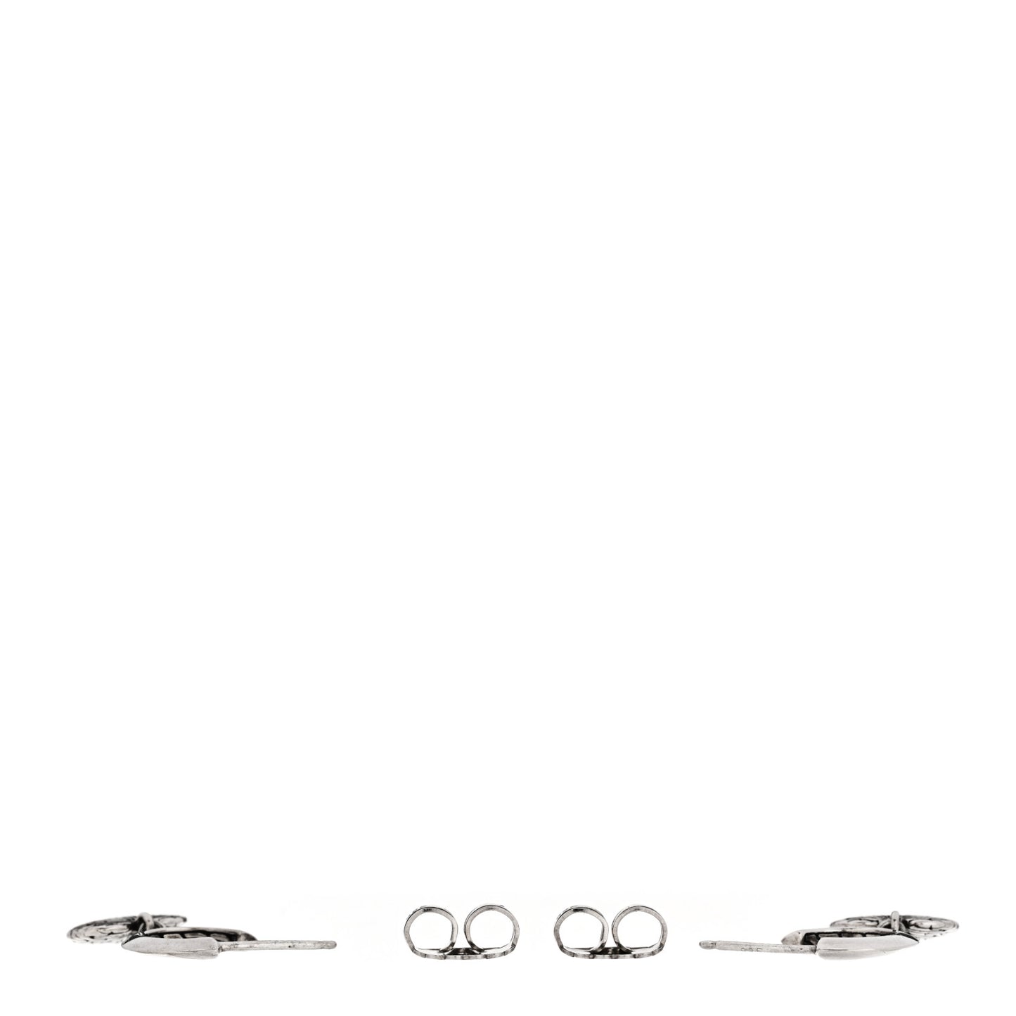 Sterling Silver Valentine Drop Huggie Earrings