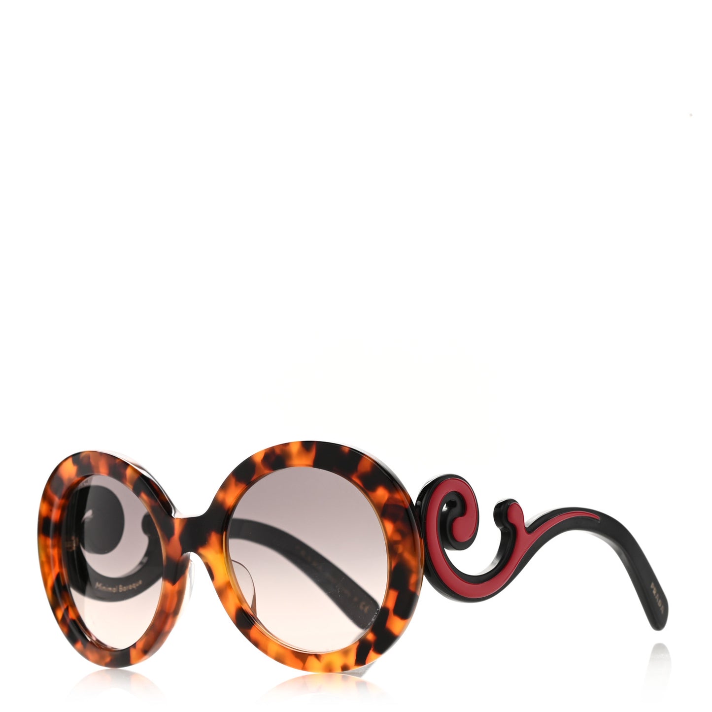 Baroque Sunglasses SPR Tortoise Black Red