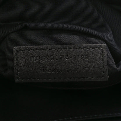 Saint Laurent Canvas Monogram Belt Bag Black 7 of 12