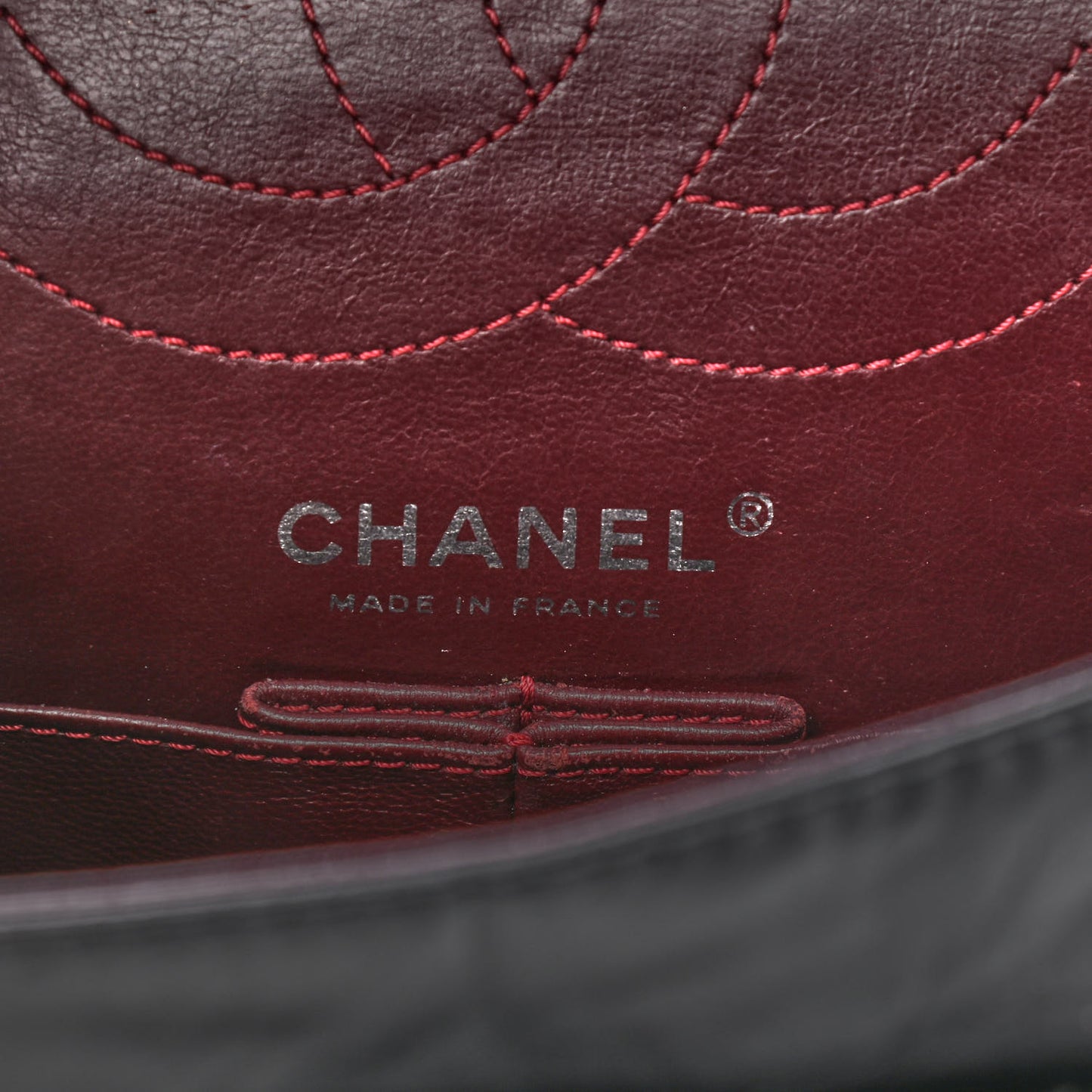 Aged Calfskin Quilted 2.55 Reissue 225 Flap Black