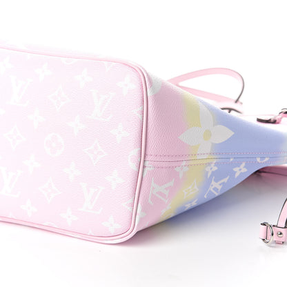 Louis Vuitton Monogram Escale Neverfull MM Pastel 10 of 10