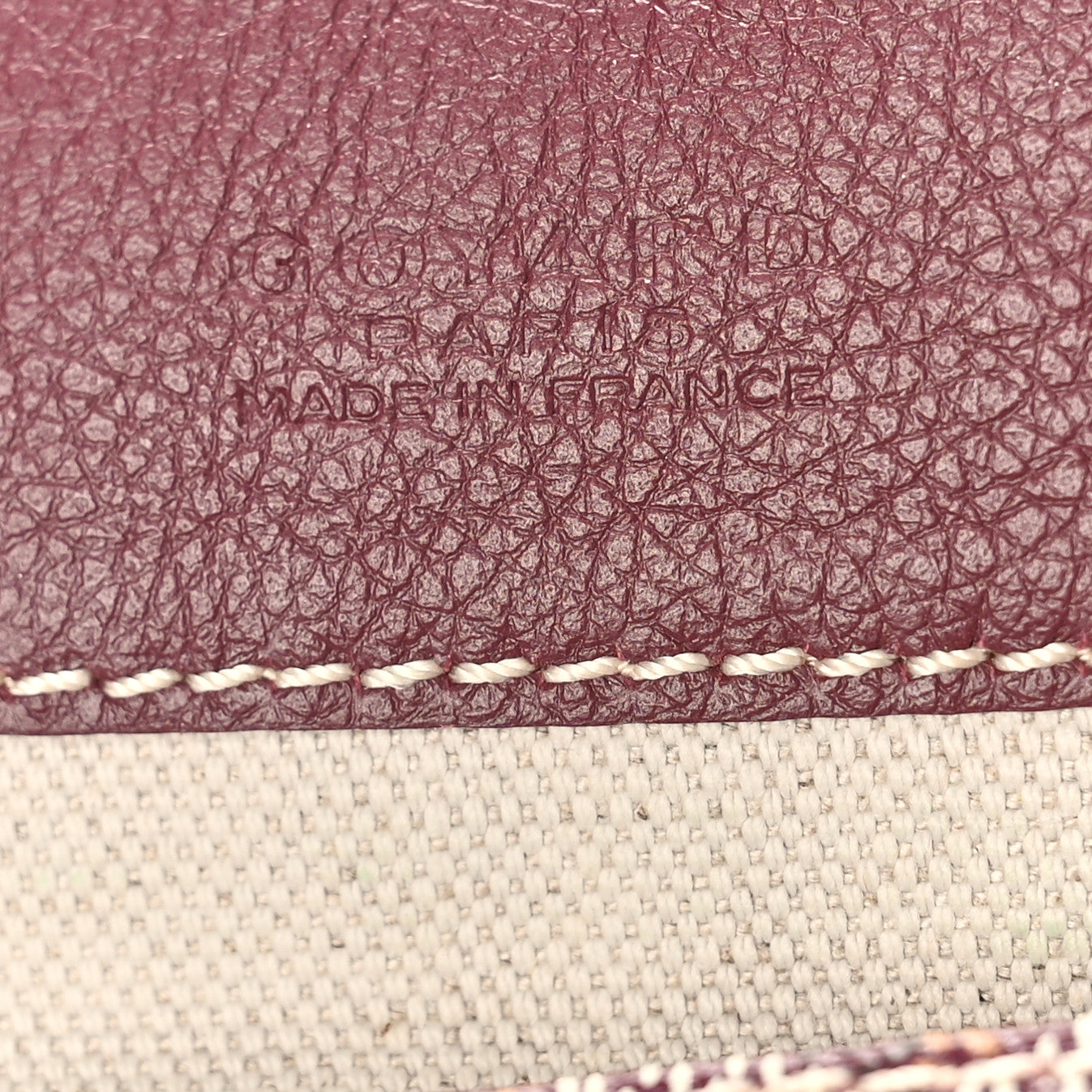 Goyard Goyardine Saint Louis PM Bordeaux 7 of 10