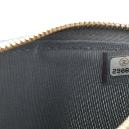 Chanel Caviar Quilted Classic iPhone Pouch Grey 7 of 8