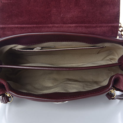 Chloe Calfskin Quilted Mini Faye Day Shoulder Bag Burnt Brown 5 of 9