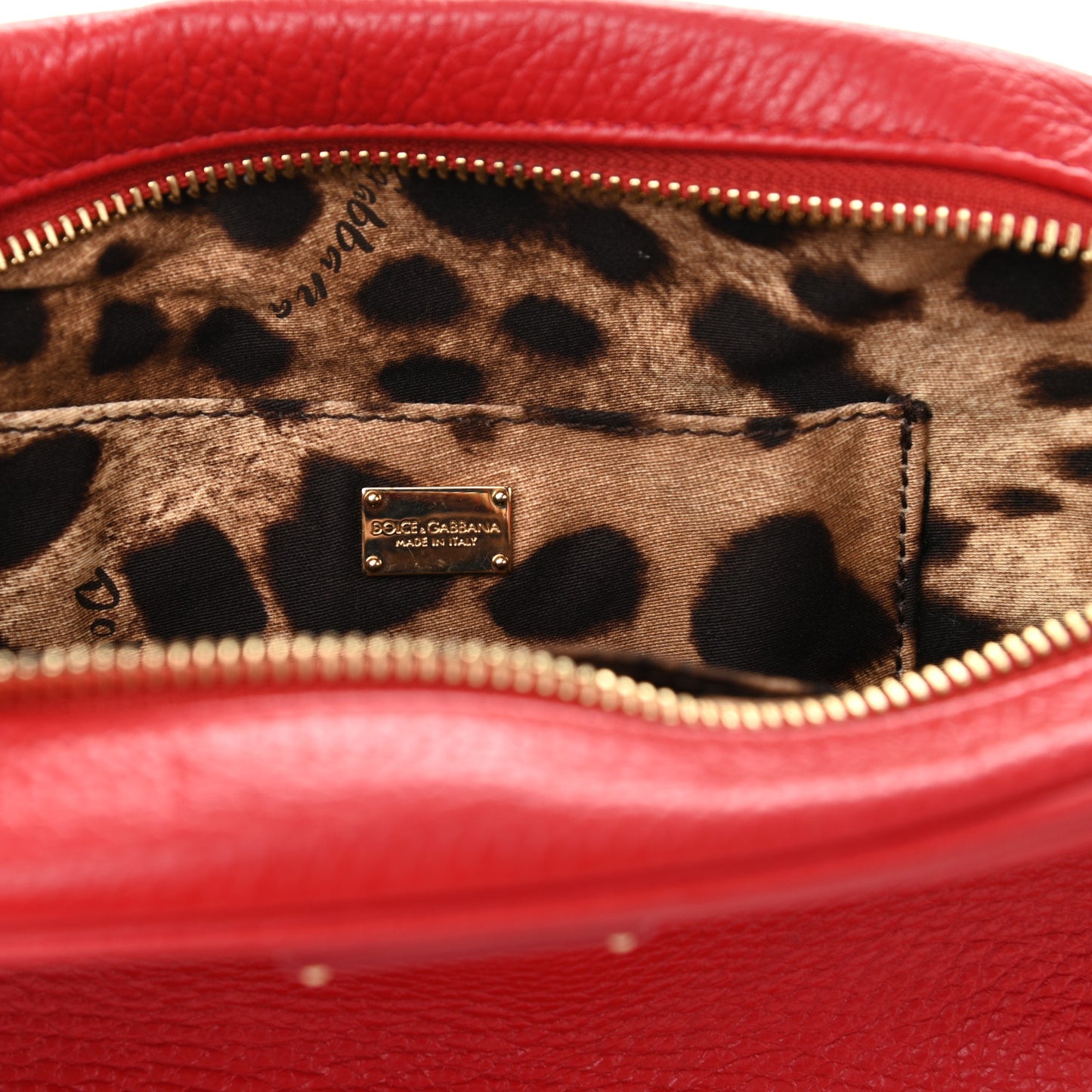 Calfskin Pom Pom Glam Crossbody Scarlet