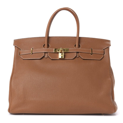 Hermes Togo Birkin 40 Gold 1 of 9