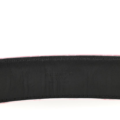 Chanel Caviar Quilted CC Chain Belt 75 30 Pink 3 of 6