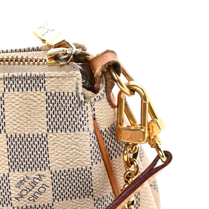 Louis Vuitton Damier Azur Eva Clutch 16 of 17