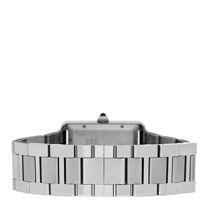 Cartier Stainless Steel 31mm Tank Solo Automatic Watch 3 of 4