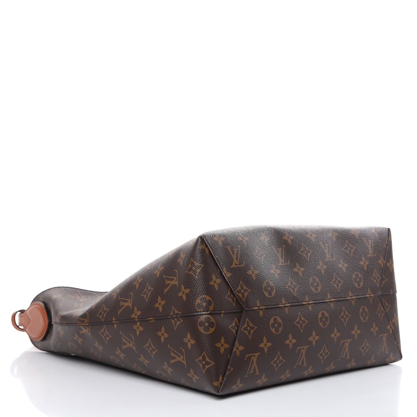 Monogram Flower Hobo Caramel