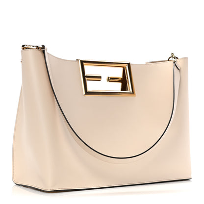 Fendi Vitello King Medium Fendi Way Tote Camelia 4 of 12