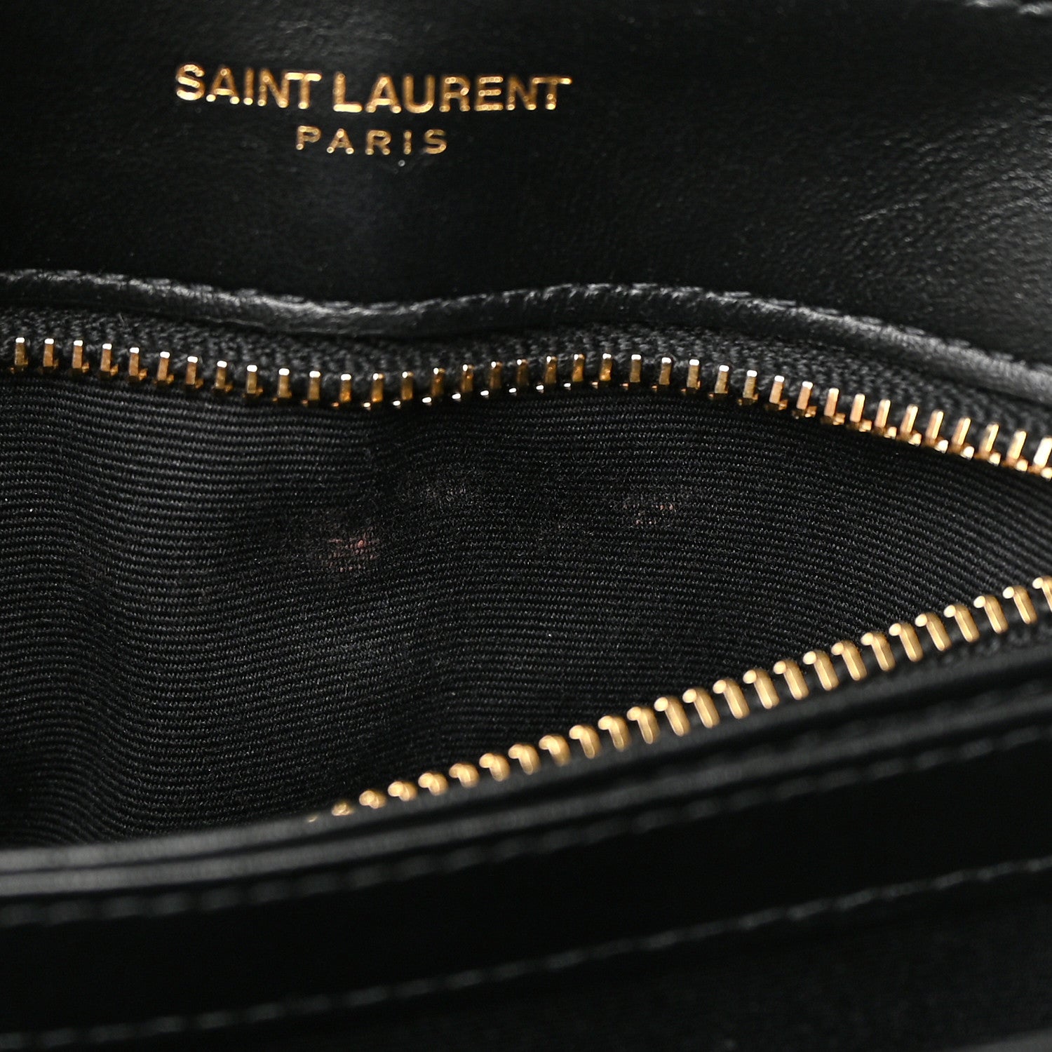 Saint Laurent Calfskin Y Quilted Monogram Toy Loulou Crossbody Bag Black 11 of 15