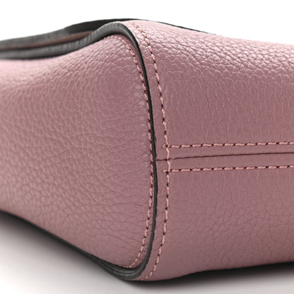 Mulberry Classic Grain Calfskin Small Lily Flap Light Mocha Rose 8 of 9