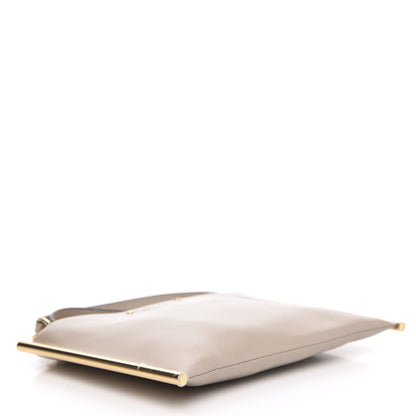 Chloe Calfskin Mini Roy Chain Pouch Pearl Beige 4 of 9
