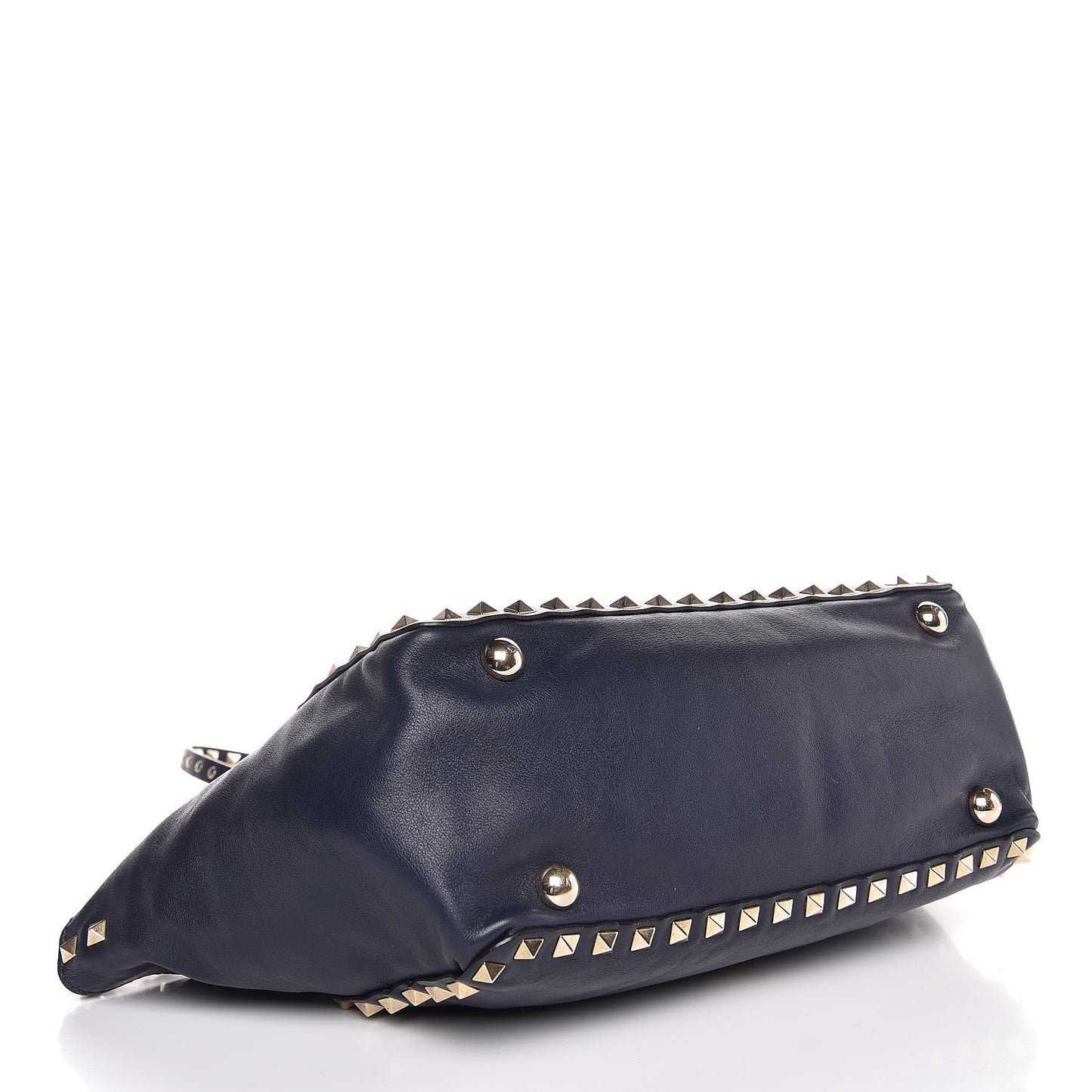 Vitello Small Rockstud Tote Marine