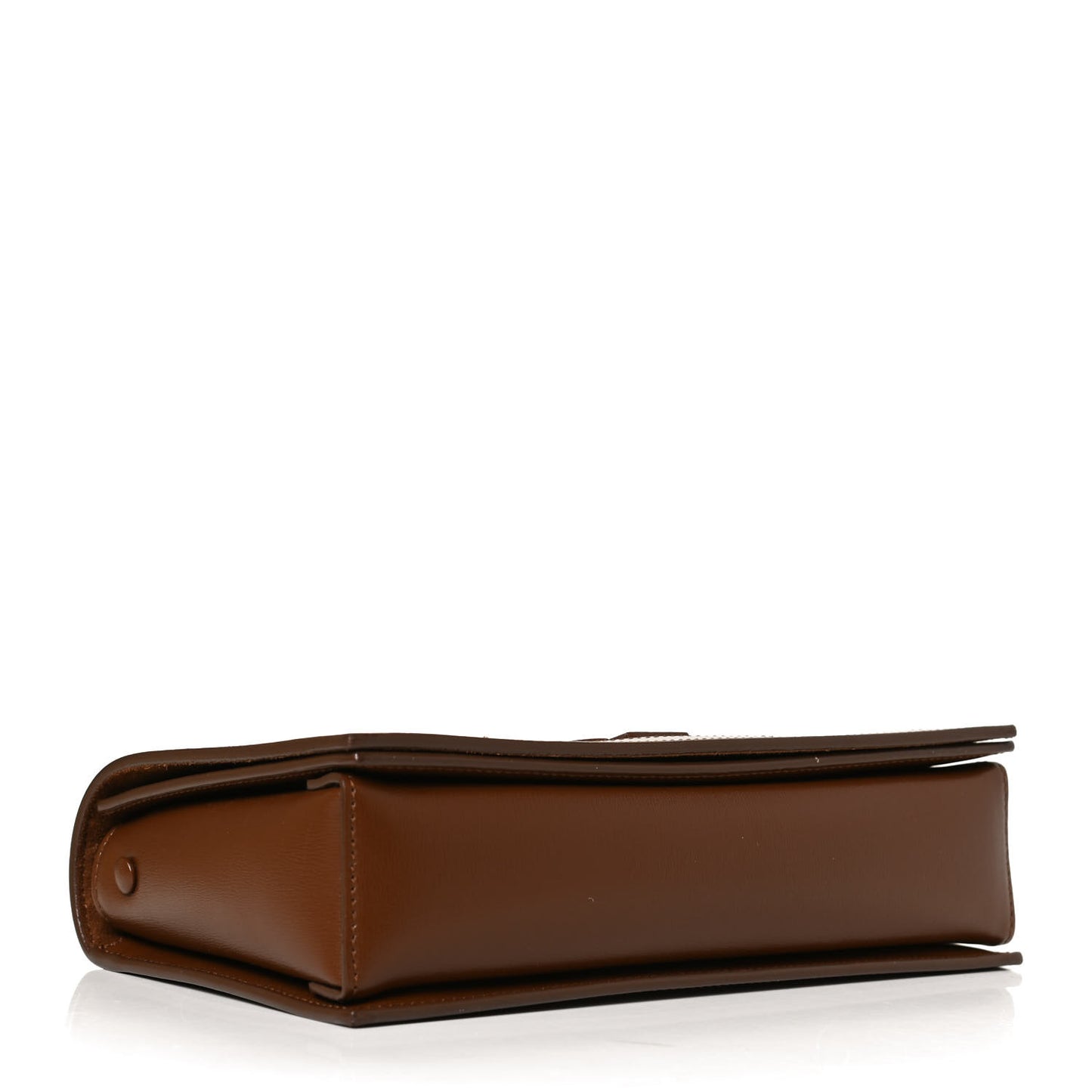 Suede Monogram Book Bag Brown