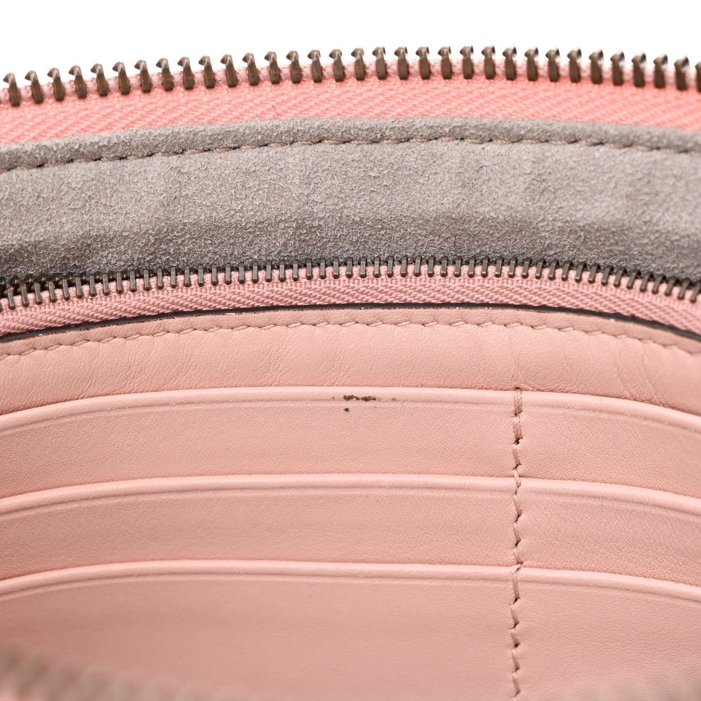Calfskin Matelasse Mini GG Marmont Chain Bag Perfect Pink
