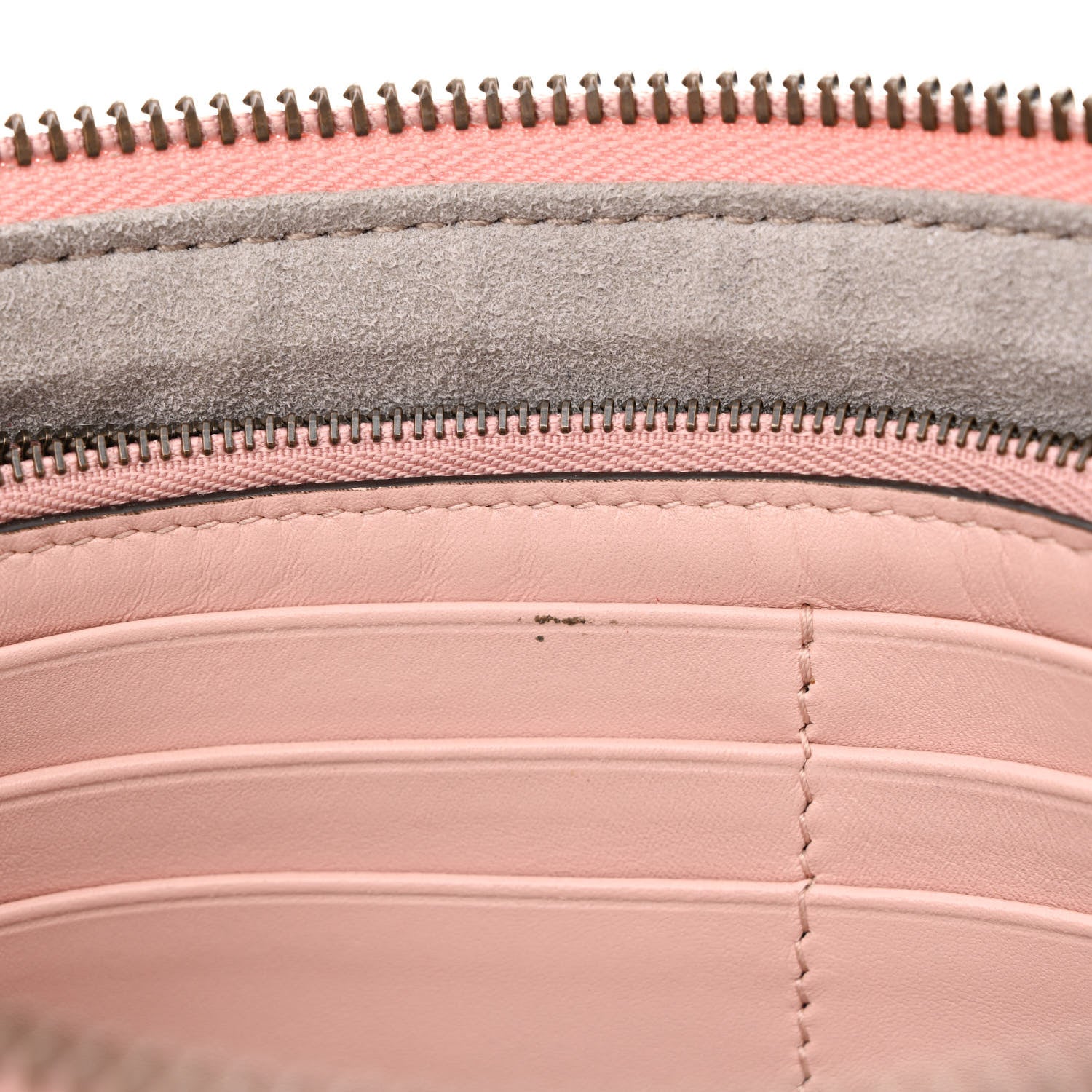 Gucci Calfskin Matelasse Mini GG Marmont Chain Bag Perfect Pink 8 of 12