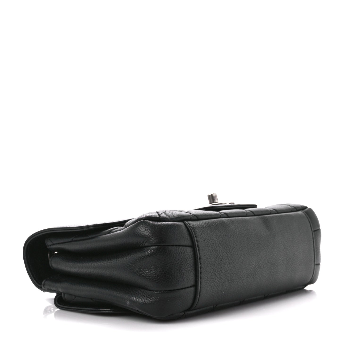 Caviar All About Flap Bag Black