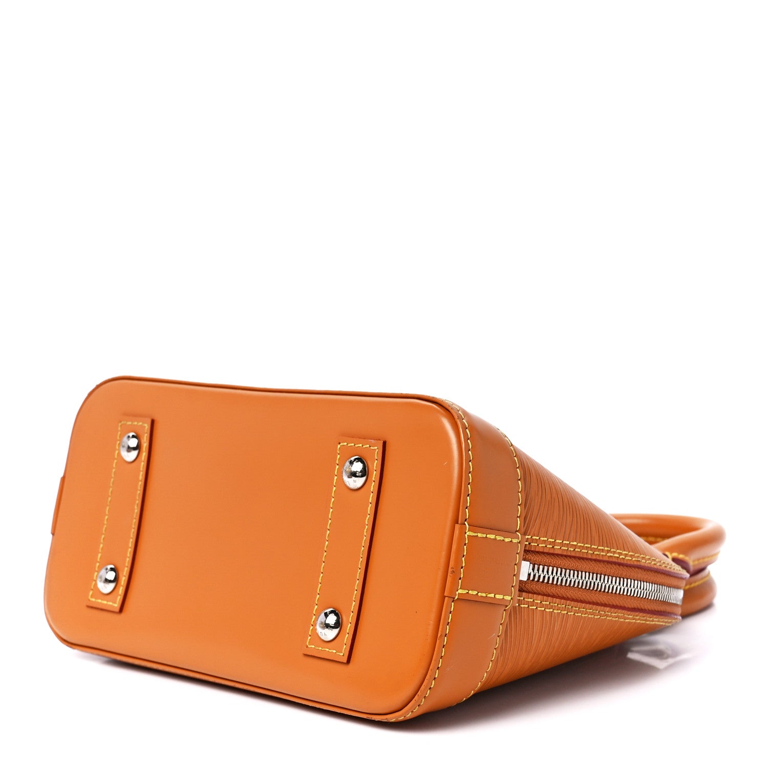 Louis Vuitton Epi Jacquard Alma BB Honey Gold 9 of 12