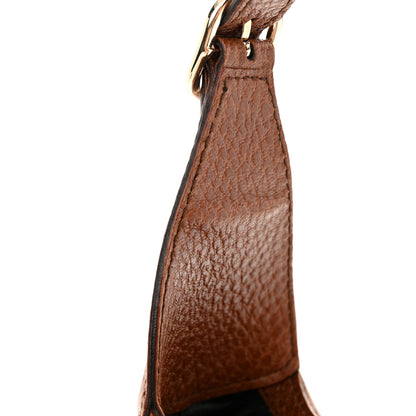 Gucci Soft Grained Calfskin Small Jackie O Hobo Brown 14 of 15