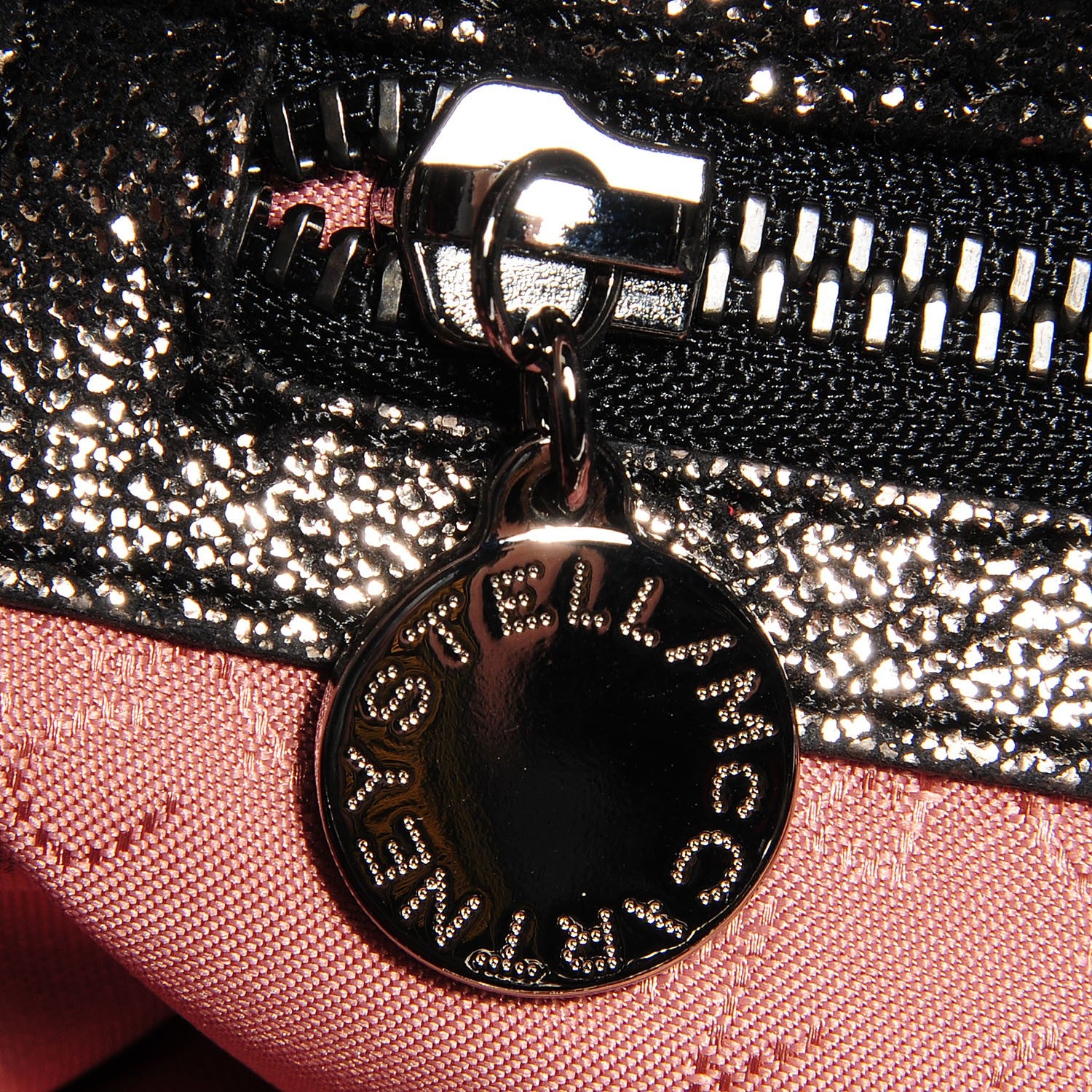 Stella McCartney Faux Leather Falabella Chamois Foldover Tote Ruthenium 7 of 9