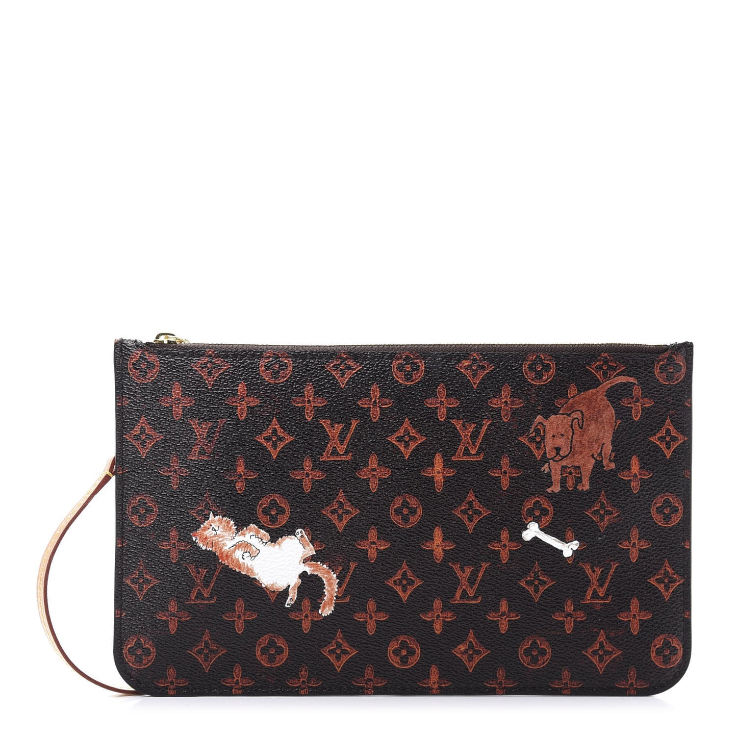 Catogram Neverfull MM GM Pochette Marron